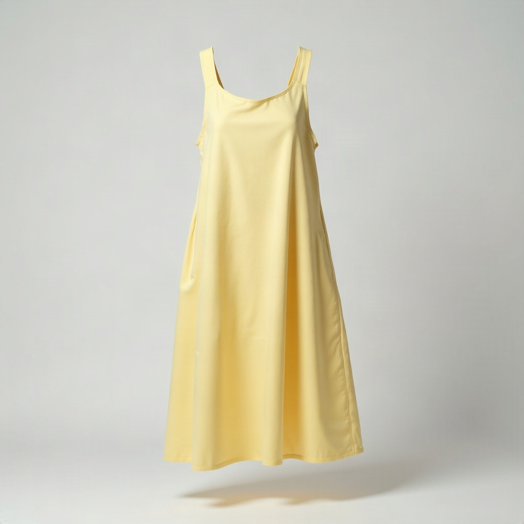 Yellow summer dress